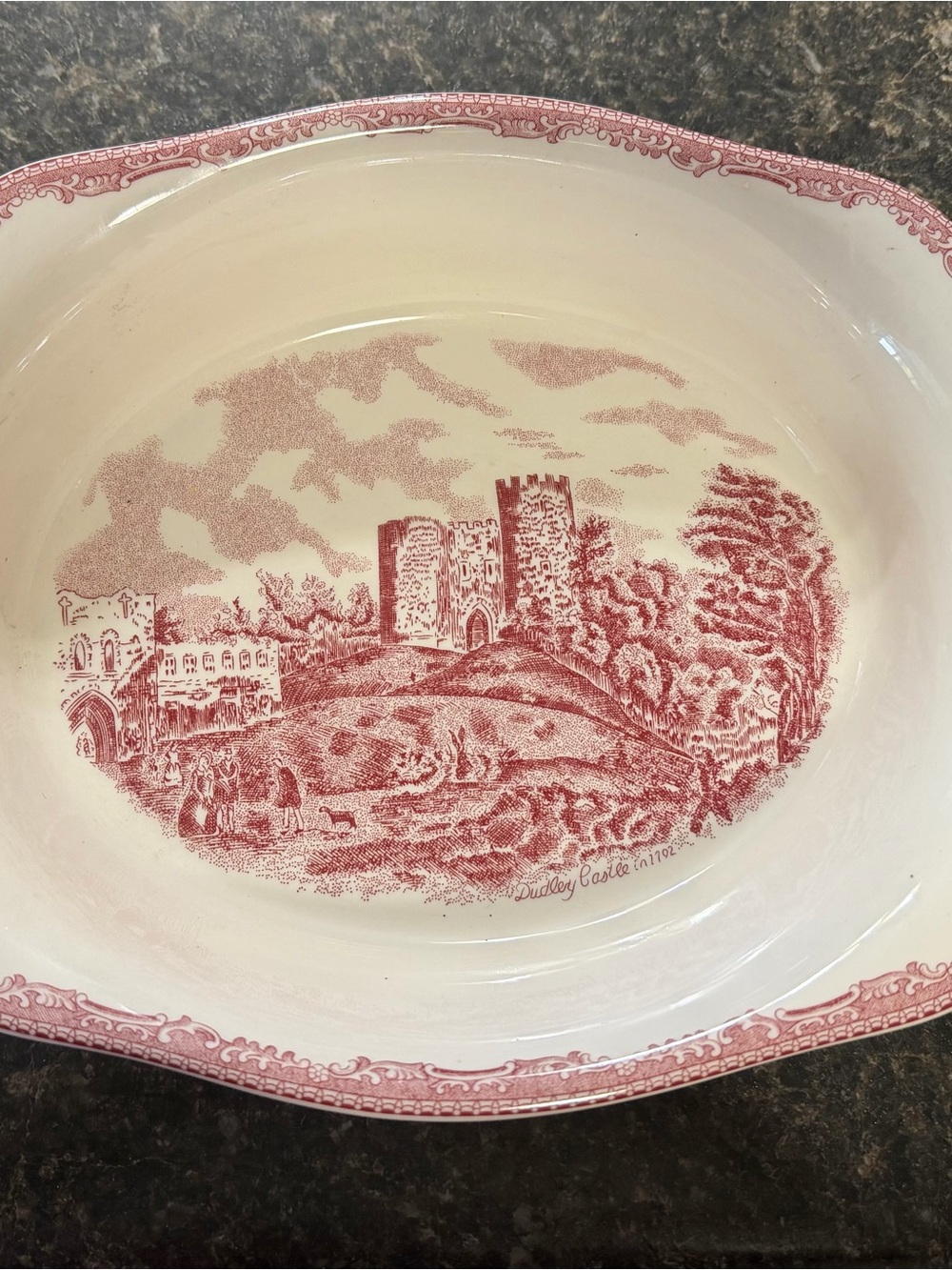 Johnson Bros. Castles 15x10 Large Oval Serving Bowl. Made In England.